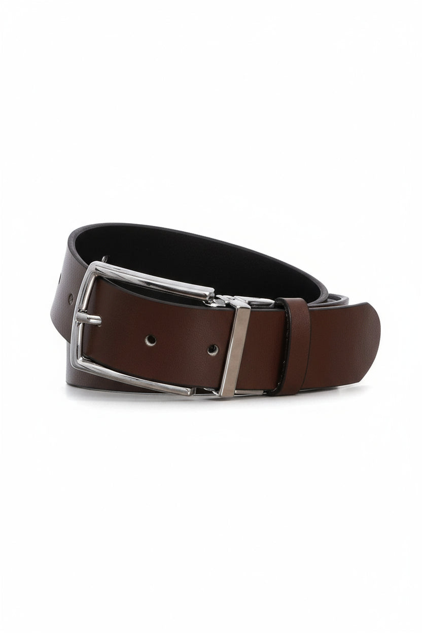 D.I.W.B.O Reversible cowhide leather belt C016